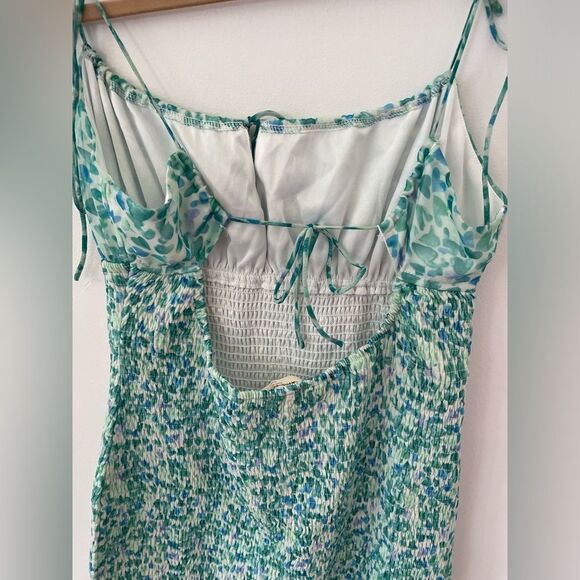 Urban Outfitters Kiss the Sky floral ruching mini dress size XXL NWOT - Picture 7 of 9